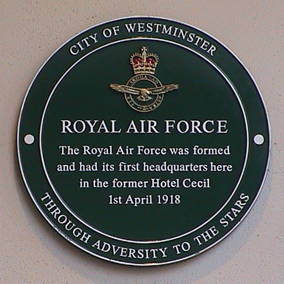 royal air force 1918