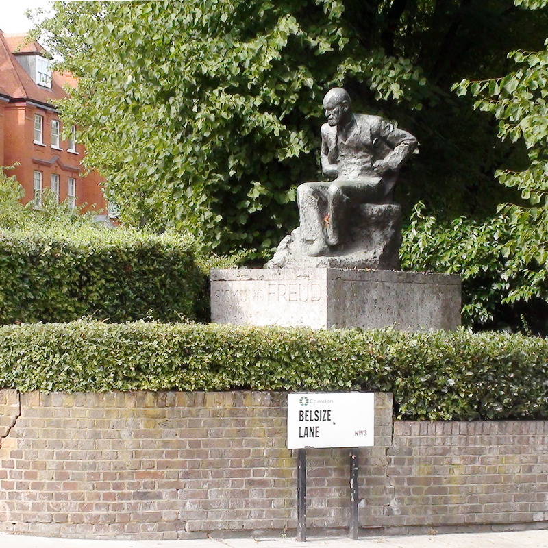 Sigmund Freud statue London Remembers, Aiming to capture all