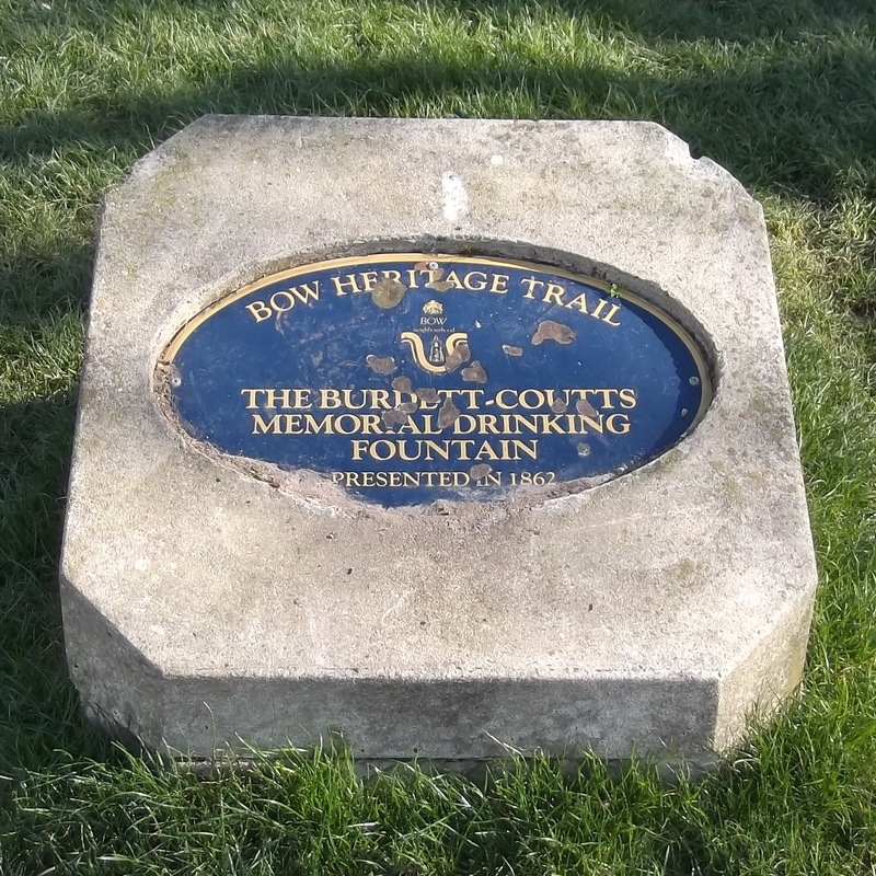 BurdettCoutts Victoria Park plaque London Remembers, Aiming to