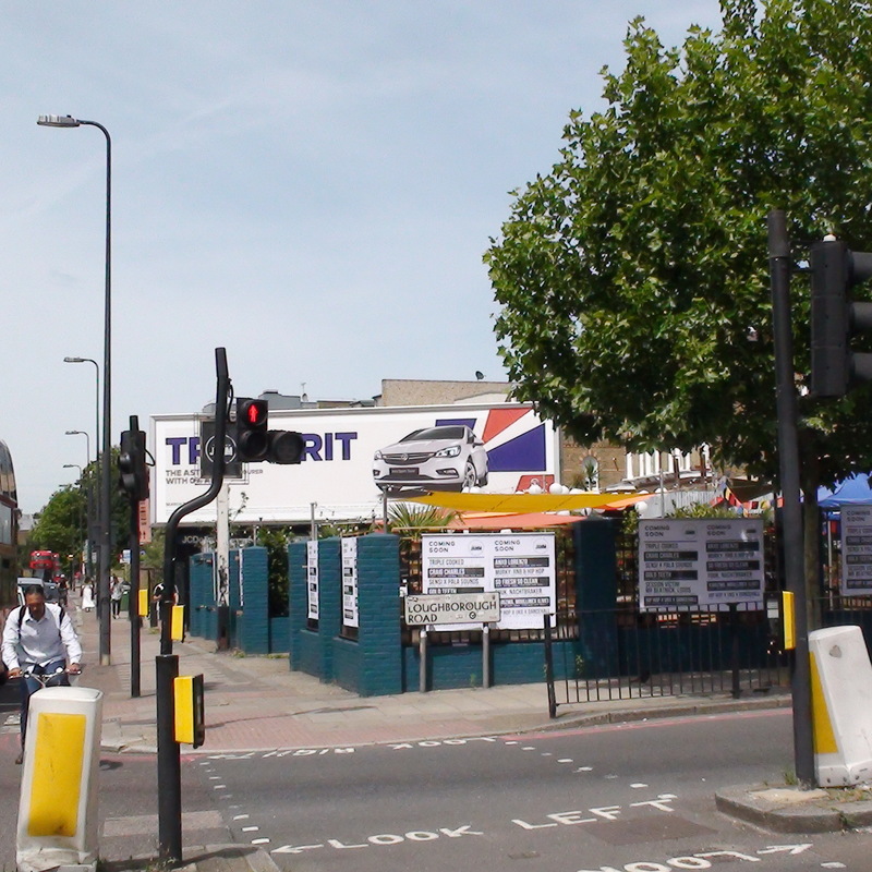 River Effra Loughborough Road London Remembers, Aiming to capture
