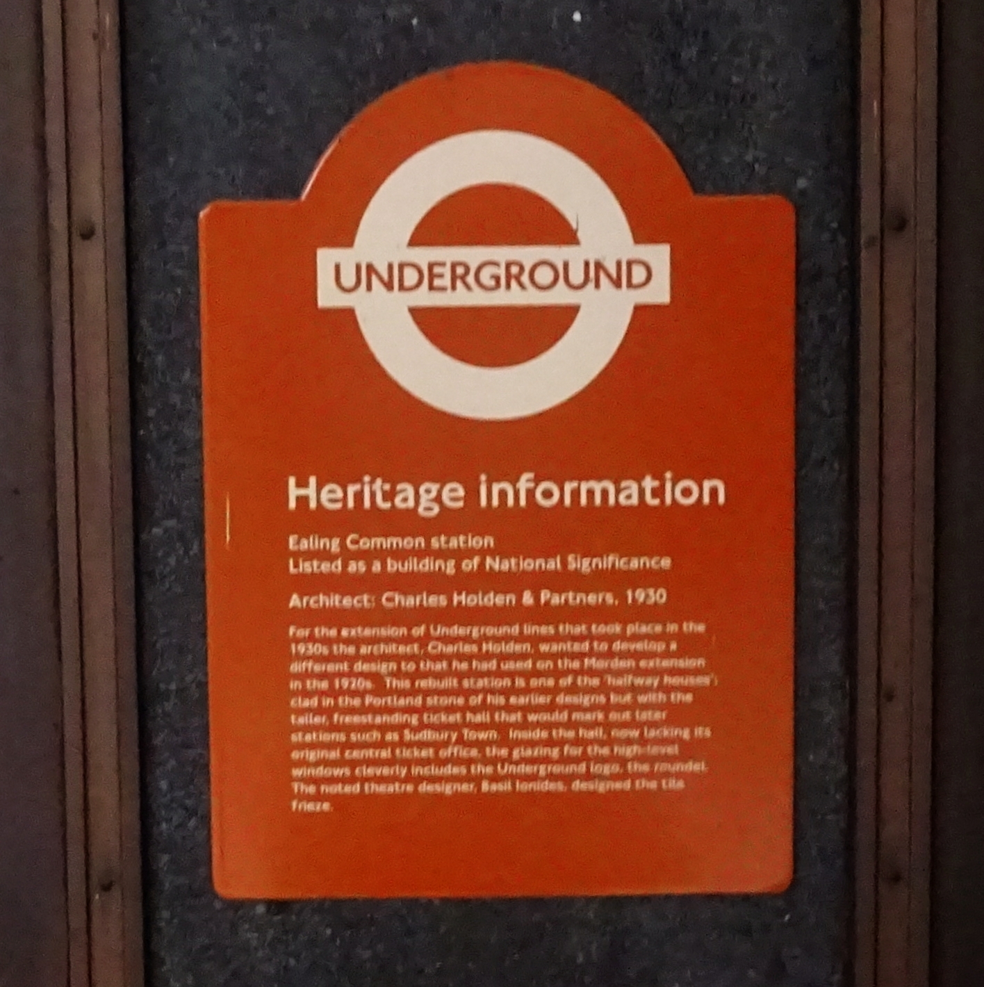 Ealing Common Station