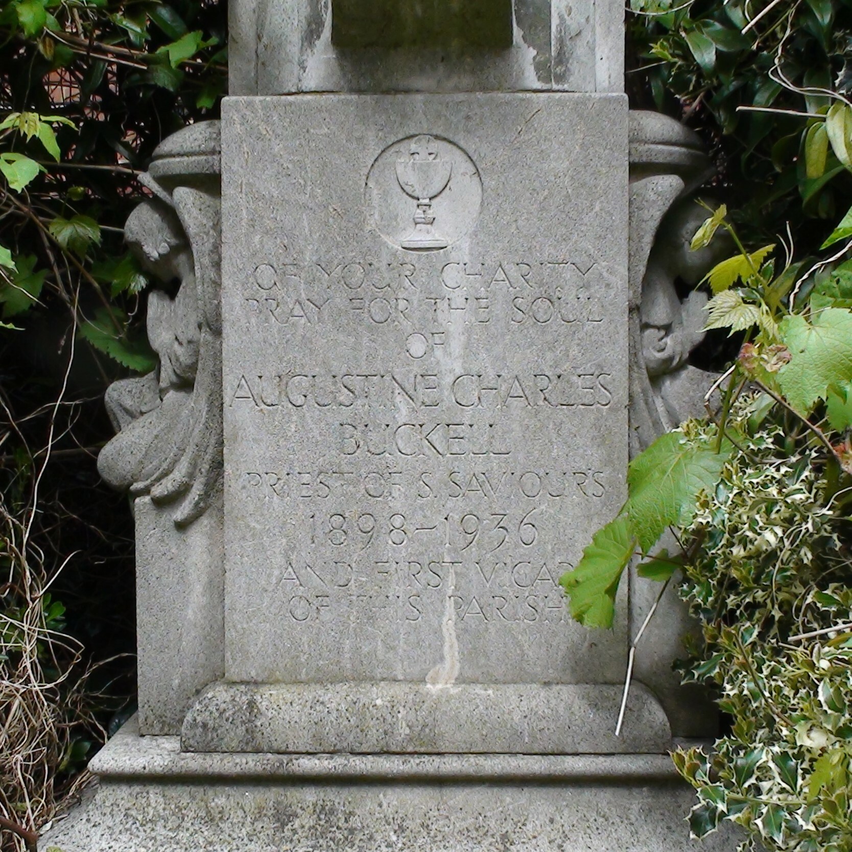 Rev. A. C. Buckell cross