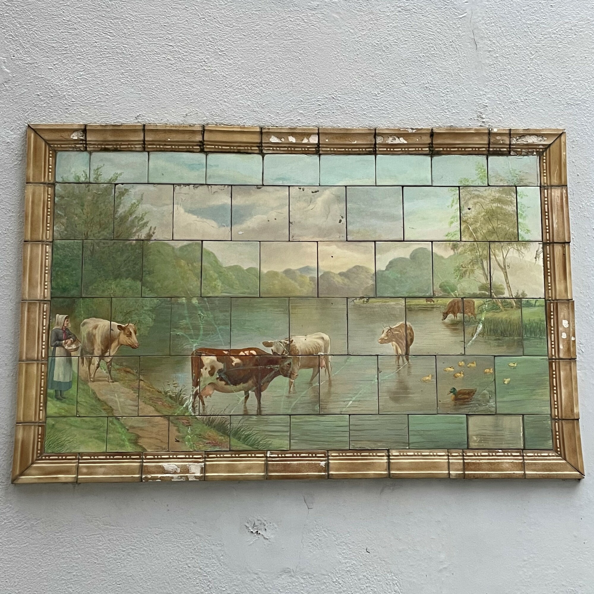 Wright’s Dairy - Old Church Street - mural 1 - cows