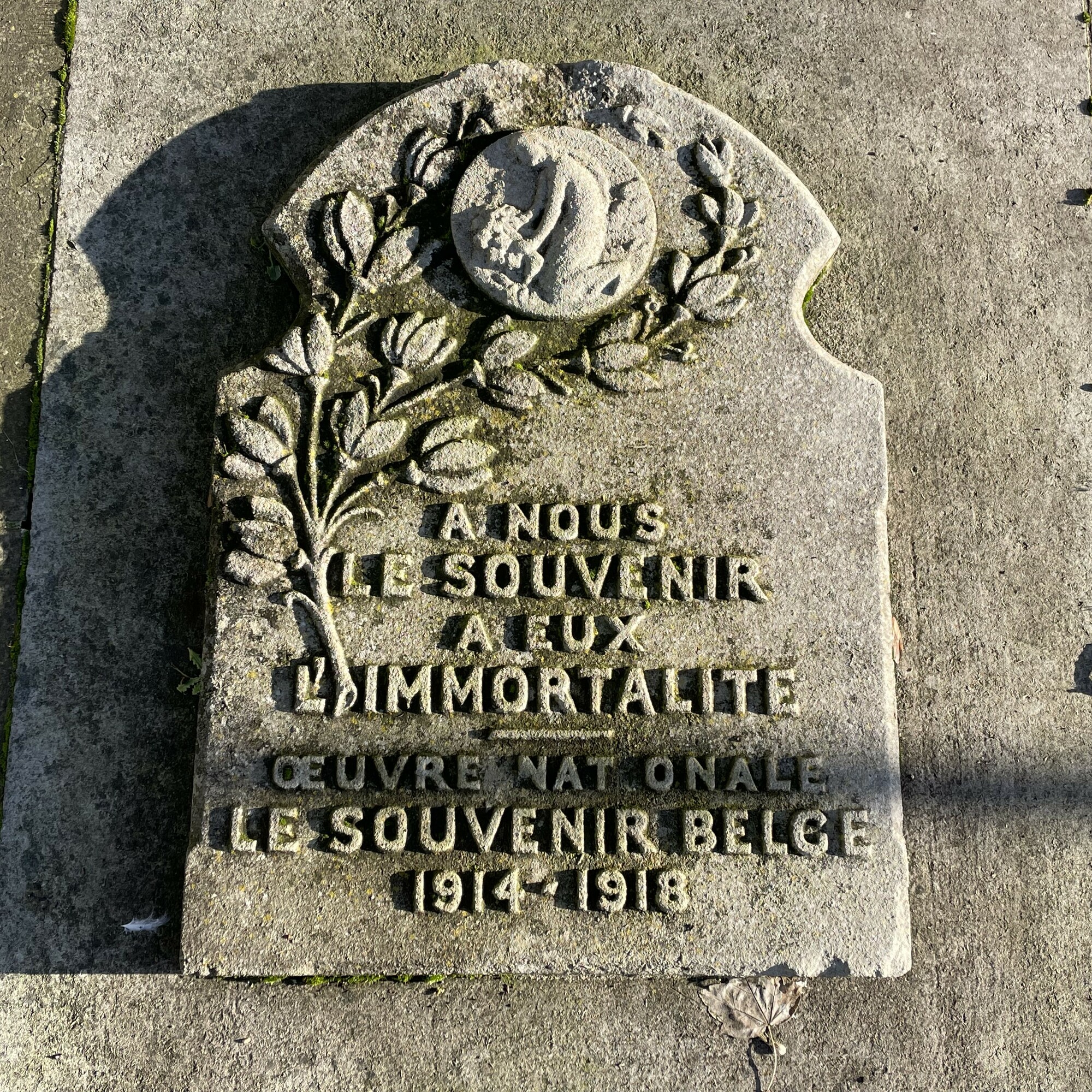 Belgian war memorial