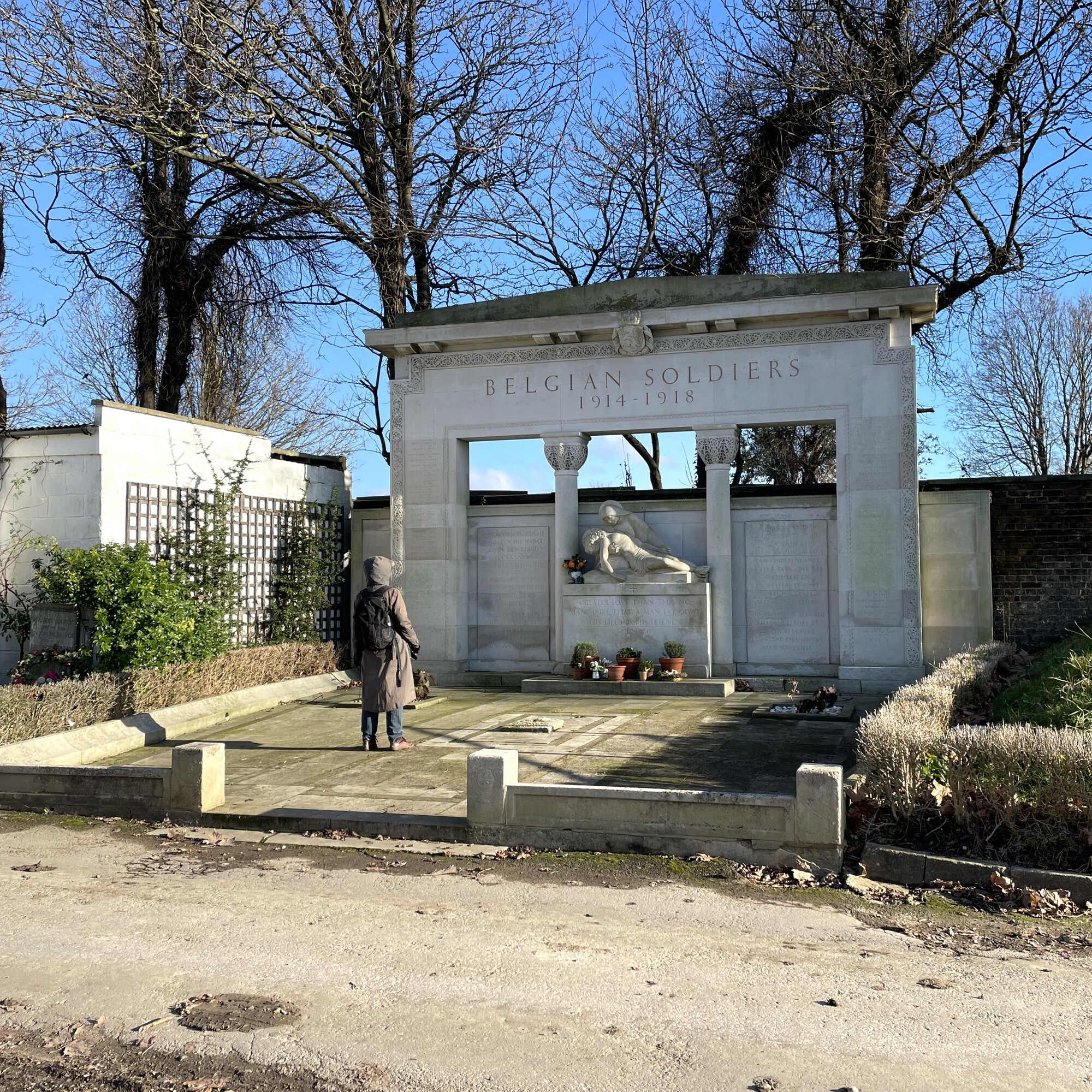 Belgian war memorial