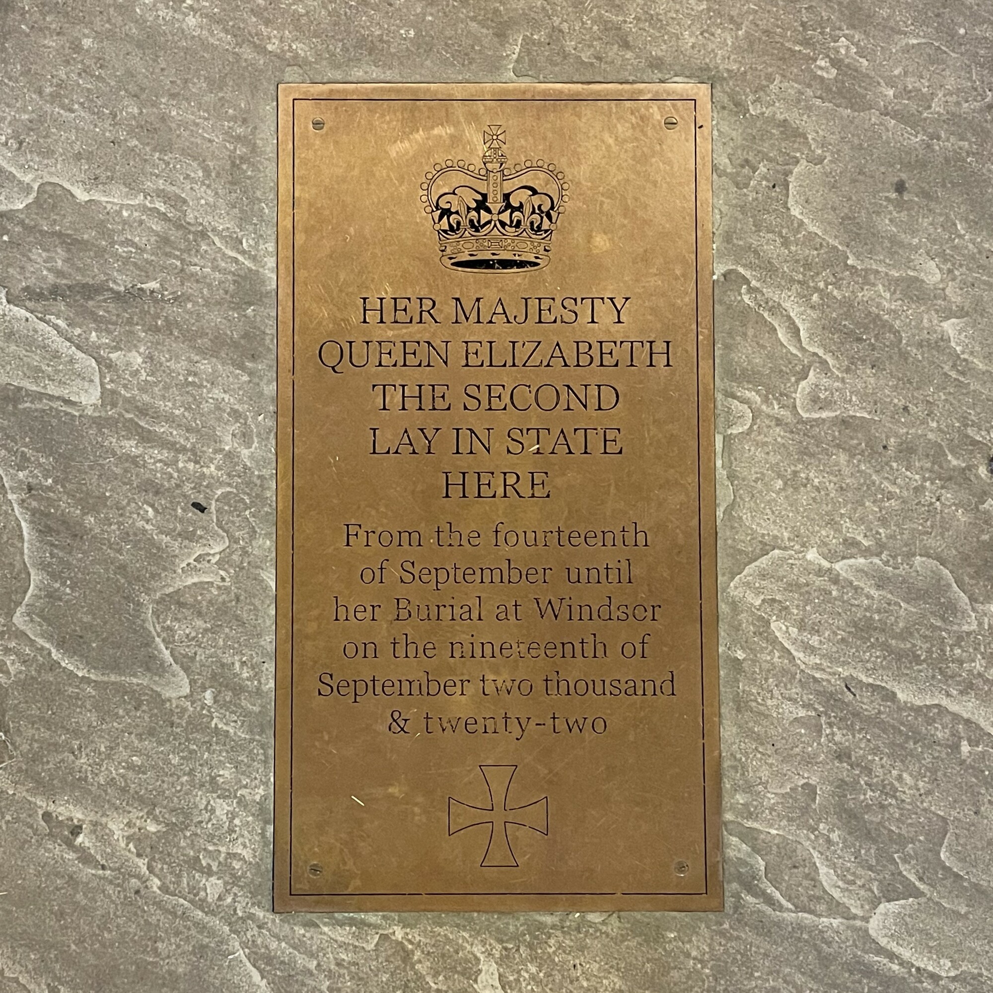 Westminster Hall - Queen Elizabeth II