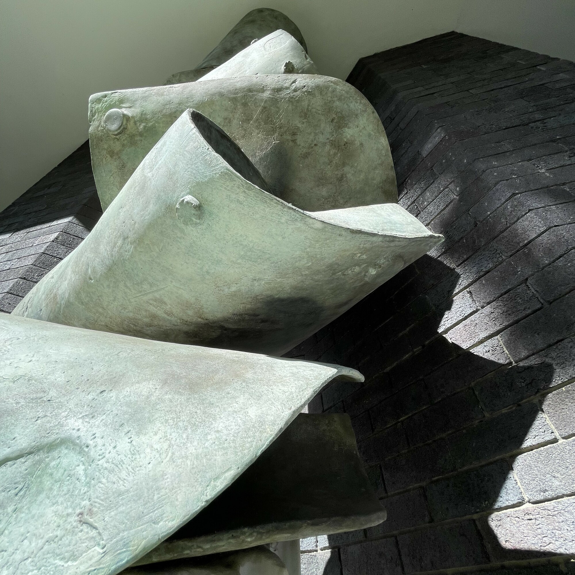 Covid sculpture - Shield Totem