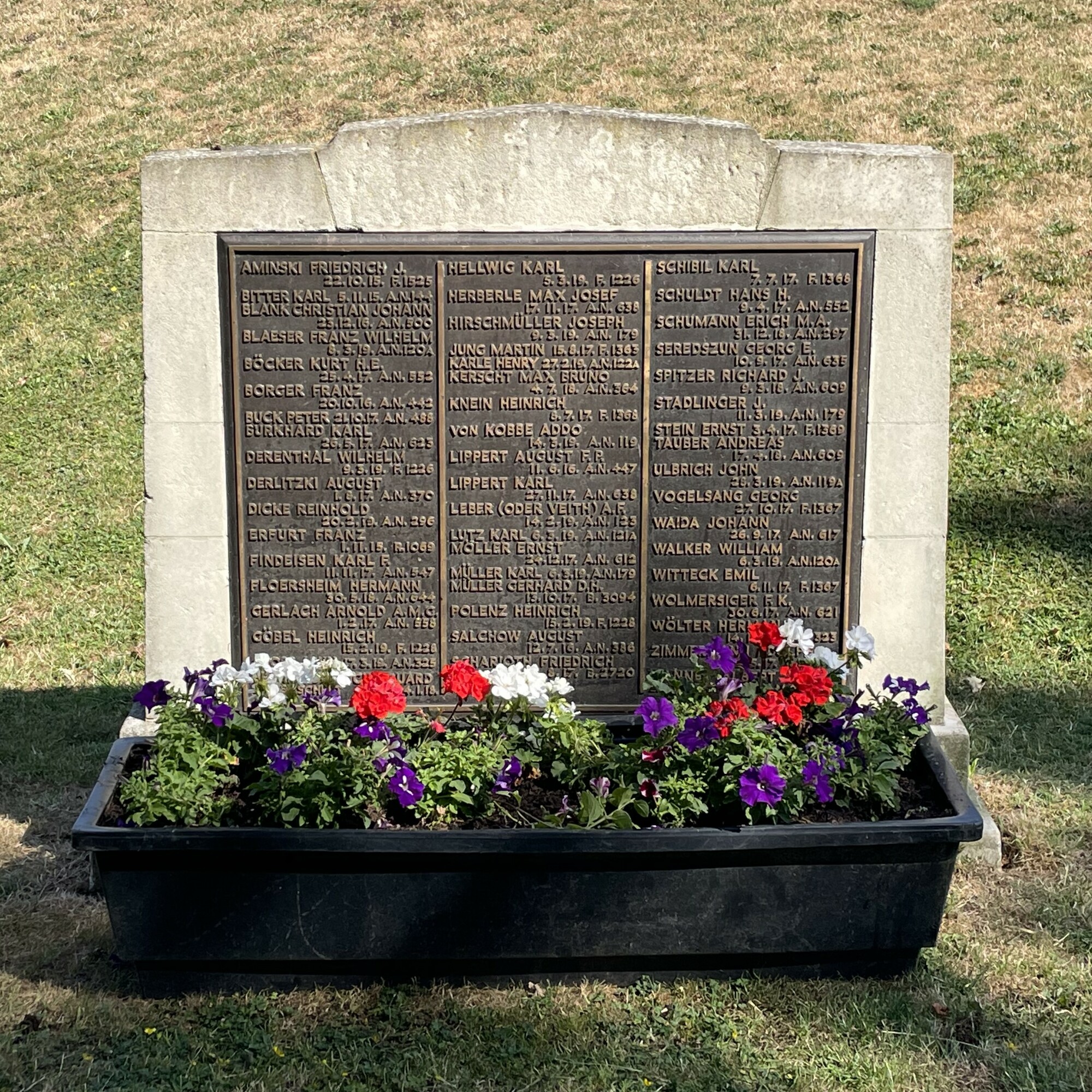 German war memorial - WW1