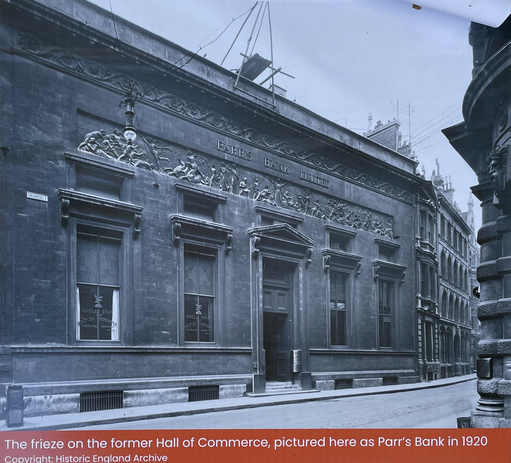 Moxhay's Hall of Commerce in Threadneedle Street