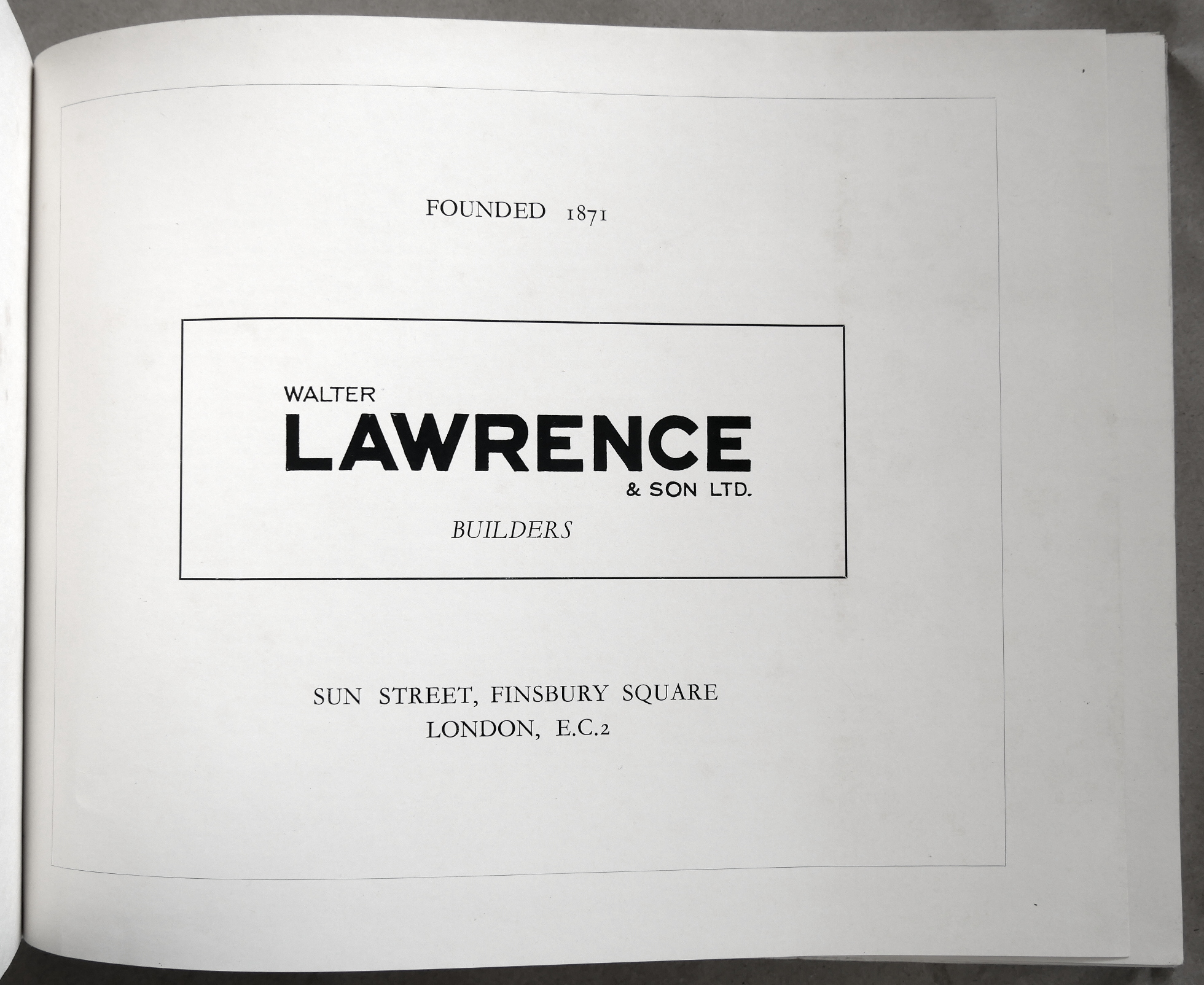 Walter Lawrence & Son Ltd