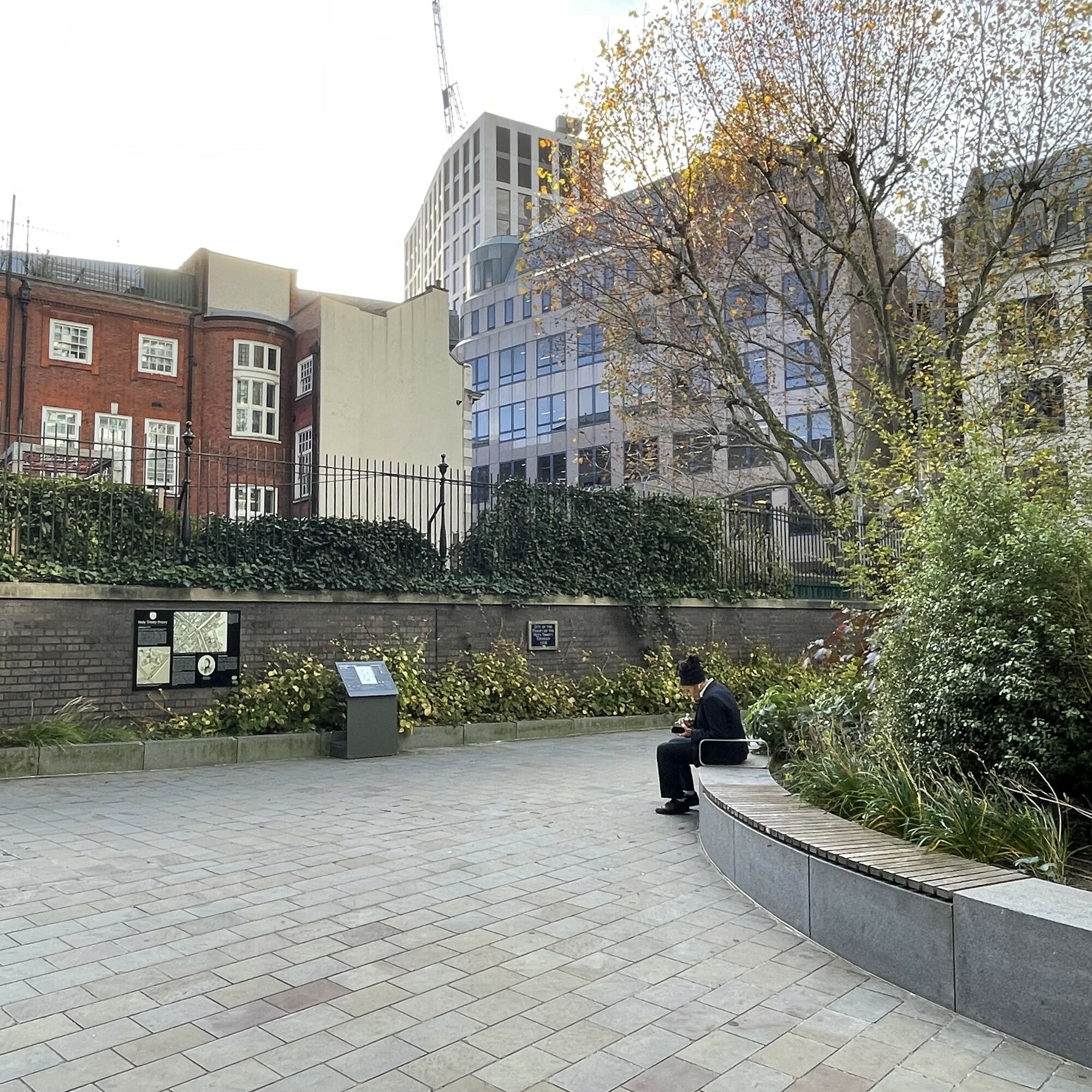 Mitre Square information panel