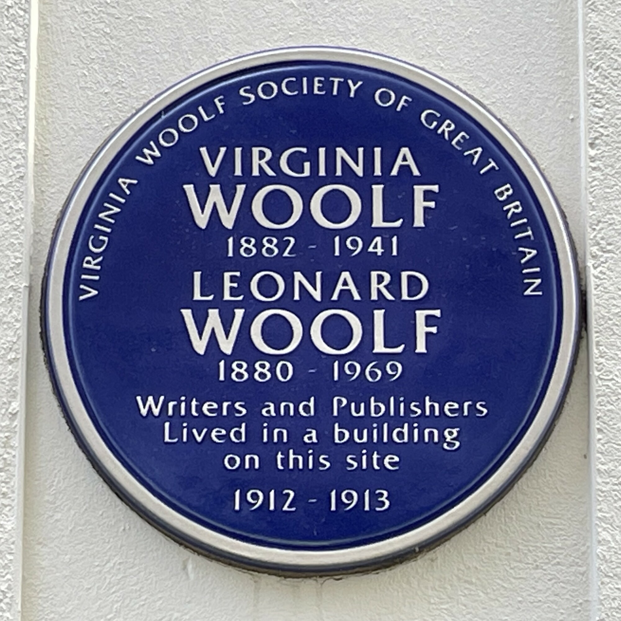 Leonard & Virginia Woolf - Clifford's Inn
