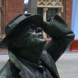 John Betjeman statue