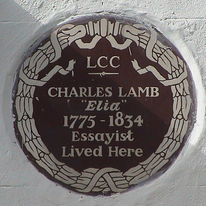 Which is a famous contribution by charles lamb picture