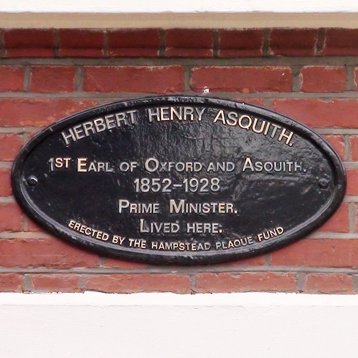 Herbert Asquith NW3 London Remembers, Aiming to capture all