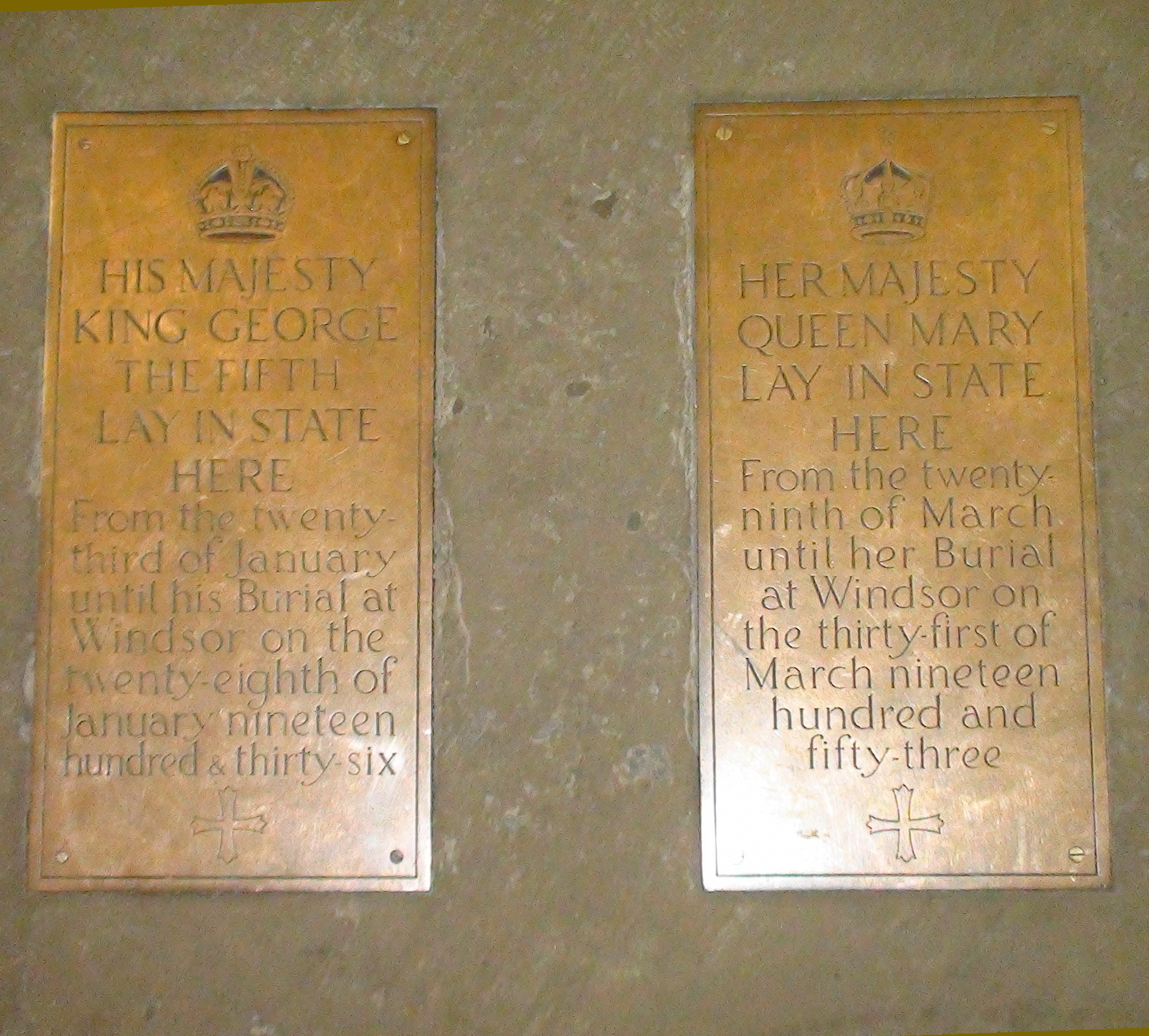 King George V and Queen Mary