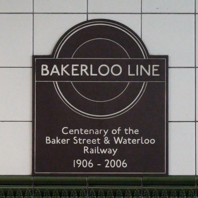 Lambeth North - Baker Street and Waterloo Railway Centenary