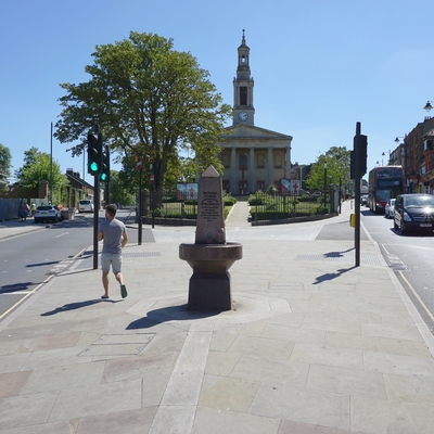Mrs Woodford Fawcett fountain