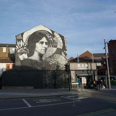 Madge Gill - mural