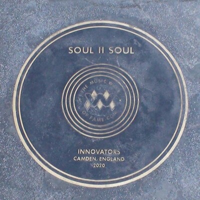 Music Walk of Fame - pavement plaque - Soul II Soul