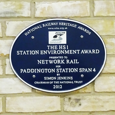 Paddington Station - HS1 award