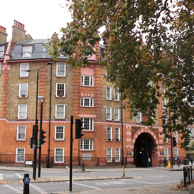 Goldington Buildings foundation stone