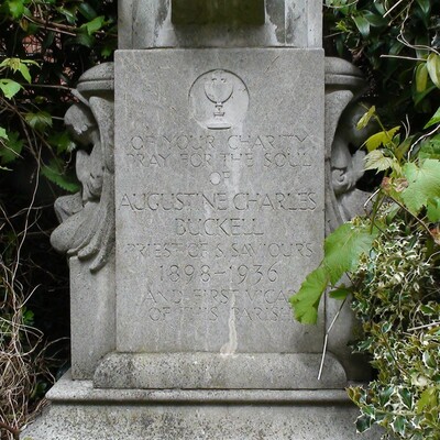 Rev. A. C. Buckell cross