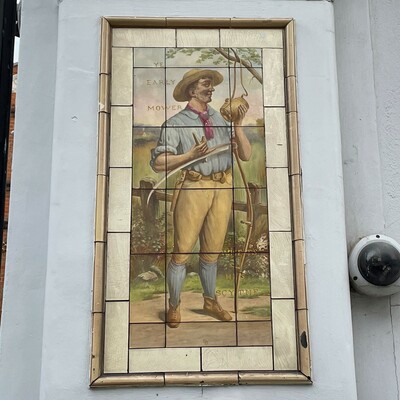 Wright’s Dairy - Old Church Street - mural 2 - mower
