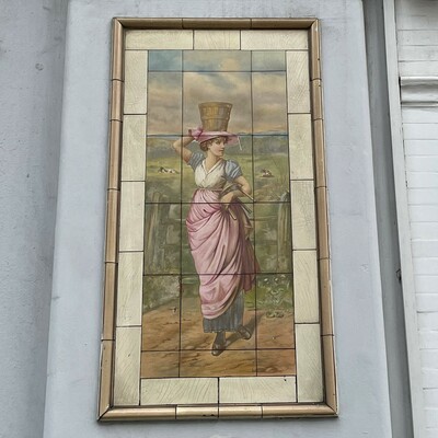Wright’s Dairy - Old Church Street - mural 3 - milkmaid