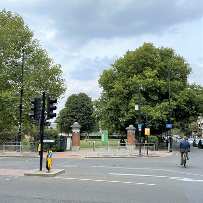 King George's Field - Roman Road north