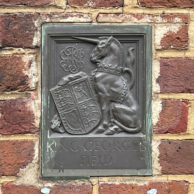 King George's Field - Roman Road north - Unicorn