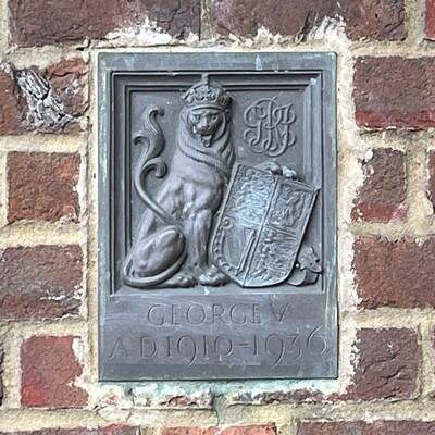 King George's Field - Roman Road south - Lion