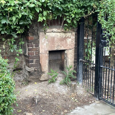 Vincent Street fireplace