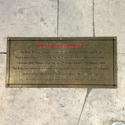 Westminster Hall - Charles I - new