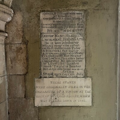 Mark Hilsly burial stone