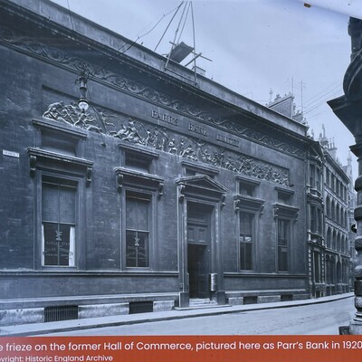 Moxhay's Hall of Commerce in Threadneedle Street