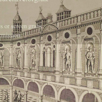 Line of Monarchs - Royal Exchange - lost